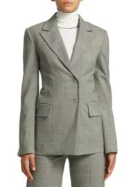 Single-Breasted Glen Check Blazer at Saks Fifth Avenue